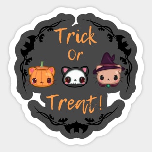 Trick Or Treat! Sticker